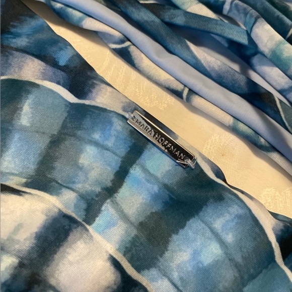 Mara Hoffman Bikini Set in Antique Blue Sea Shell EUC - Picture 4 of 6